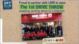 The Launch Of The First Drive Throw Concept Shop In Lebanon, At IPT Station Dekweneh