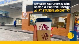 New Latte Art Branch At IPT Amchit 77 Station  