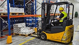 Forklift Training With Span at ELF Warehouse