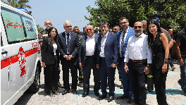 Inauguration of the New Lebanese Civil Defense Center - Land Rescue Unit in Amchit