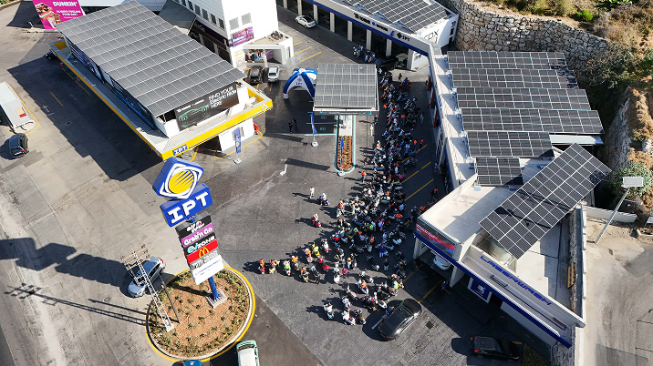 IPT Powers Lebanon's Biggest Vespa Adventure at Amchit 77 Station - Where Journeys Meet Innovation! 
