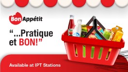 Bon Appétit Convenience-Stores: Fast Shopping at IPT Stations