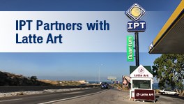 IPT Partners with Latte Art at IPT Gas Stations