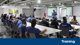 Re-training Session in “Firefighting, First Aid and Evacuation” With Relevant Maneuvers For Terminals Team
